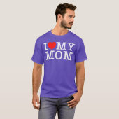 T-shirt J'aime mes amis maman (Devant entier)