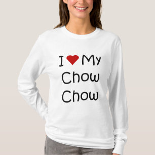 T-shirt J'aime mes cadeaux et habillement de race de chien