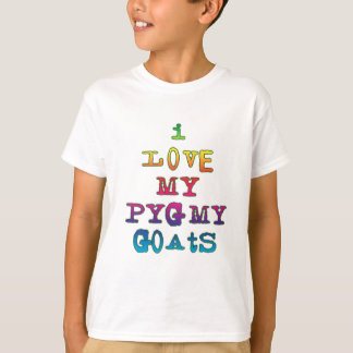 T-shirt J'Aime Mes Chèvres Pygmées
