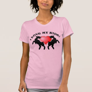T-shirt J'aime mes enfants (de chèvre)