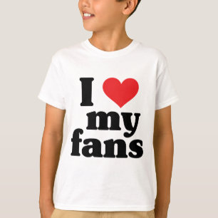 T-shirt J'aime mes fans