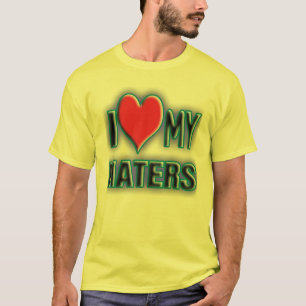 T-shirt J'aime mes HATERS.