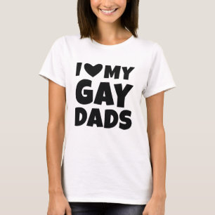 T-shirt J'aime mes papas gays