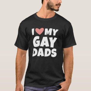 T-shirt J'aime mes papas gays