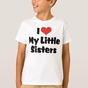 T-shirt J'aime mes petites sœurs