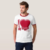 T-shirt J'aime mes piaulements (Devant entier)