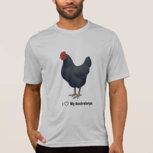 T-shirt J'aime mes poulets d'Australie
