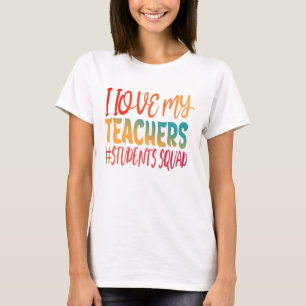 T-SHIRT J'AIME MES PROFESSEURS.