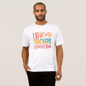 T-SHIRT J'AIME MES PROFESSEURS. (Devant entier)