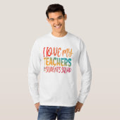 T-SHIRT J'AIME MES PROFESSEURS. (Devant entier)