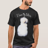 T-shirt J'Aime Mes Silkies Silkie Chicken Tee (Devant)