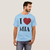 T-shirt J'aime Miami (Devant entier)