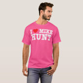 T-shirt J'aime Mike Hunt (Devant entier)