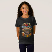 T-Shirt J'aime Minneapolis (Devant entier)