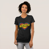 T-Shirt J'aime Miranda (Devant entier)