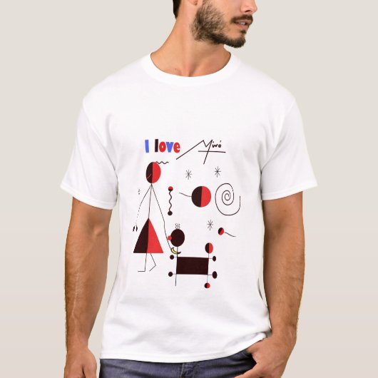T-shirt J'aime Miro (Devant)