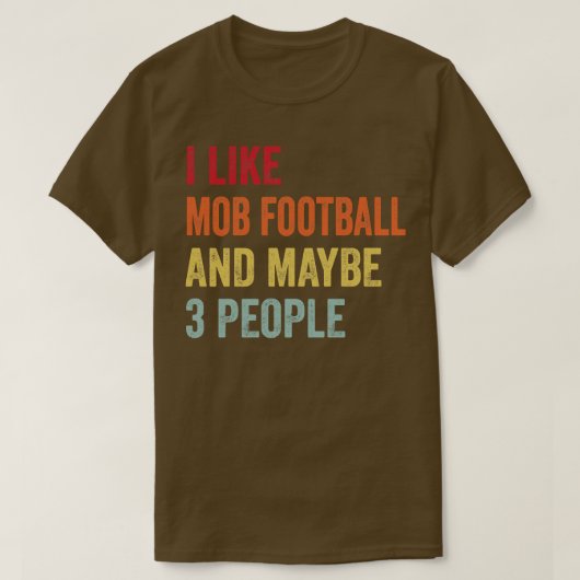 T-shirt J'Aime Mob Peut-Être 3 Personnes (Design devant)