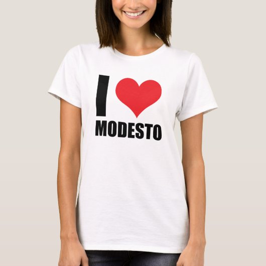 T-shirt J'aime Modesto (Devant)