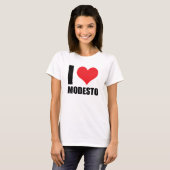 T-shirt J'aime Modesto (Devant entier)