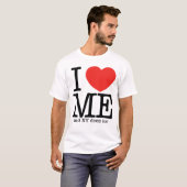 T-shirt J'aime moi (et NY fait trop) (Devant entier)