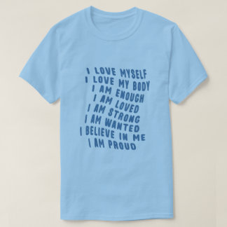 T-shirt J'aime moi-même 