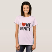T-shirt J'aime mon adjoint (Devant entier)