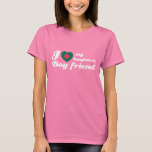 T-shirt J'aime mon ami bangladais