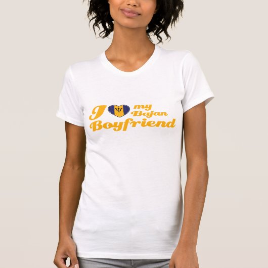 T-shirt J'aime mon ami de Bajan (Devant)