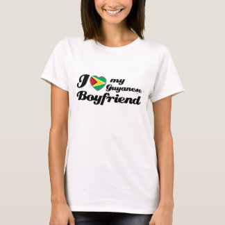 T-shirt J'aime mon ami guyanais