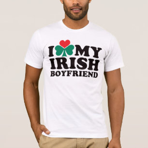 T-shirt J'aime mon ami irlandais