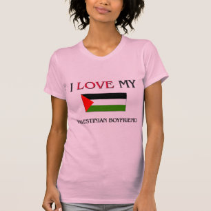 T-shirt J'aime mon ami palestinien