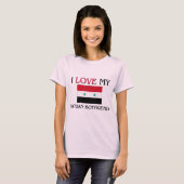 T-shirt J'aime mon ami syrien (Devant entier)