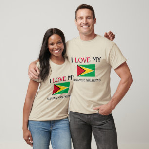 T-shirt J'aime mon amie guyanaise