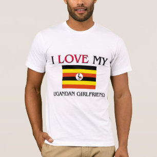 T-shirt J'aime mon amie ougandaise