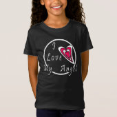 T-Shirt J'aime mon Ange (Devant)