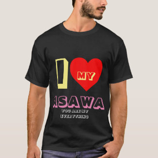 T-shirt J'AIME MON ASAWA Filipino