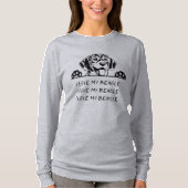 T-shirt J'aime mon beagle. (Devant)
