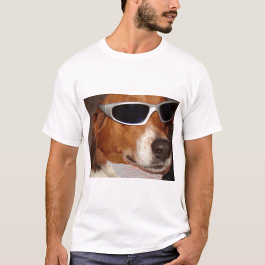 T-shirt J'aime mon beagle (Devant)