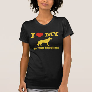 T-shirt J'aime mon berger allemand