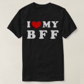 T-shirt J'Aime Mon BFF, J'Aime Mon BFF (Design devant)