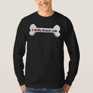 T-shirt J'aime mon Black Lab 207