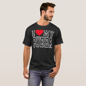 T-shirt J'aime mon Bubba (Devant entier)