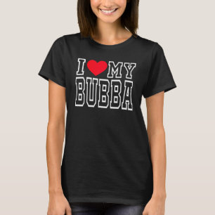 T-shirt J'aime mon Bubba