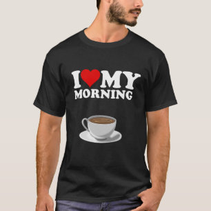 T-shirt J'Aime Mon Café Du Matin