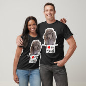 T-shirt J'aime mon caniche (Unisexe)
