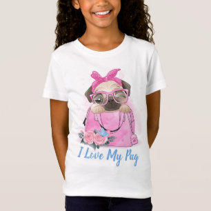 T-Shirt J'aime mon Carlin