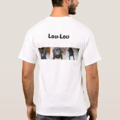 T-shirt J'aime mon carlin (Dos)