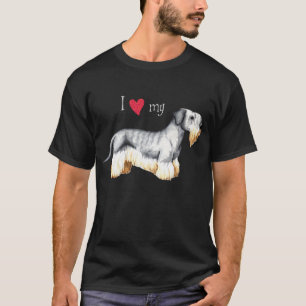 T-shirt J'aime mon Cesky Terrier