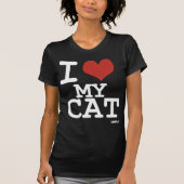 T-shirt J'aime mon chat (Devant)