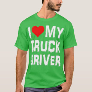 T-shirt J'aime mon chauffeur de camion 11